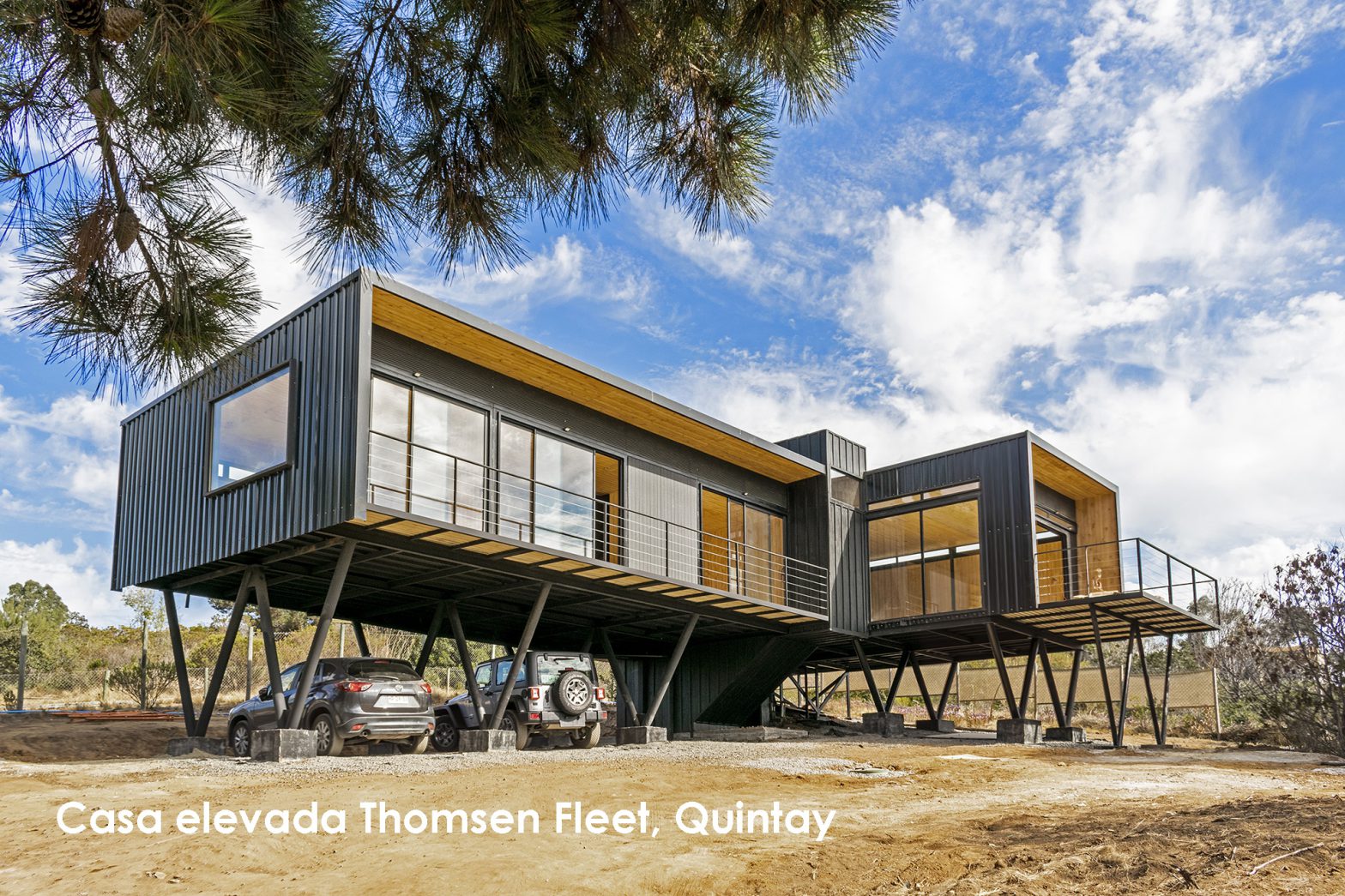 Casa elevada Thomsen Fleet, Quintay